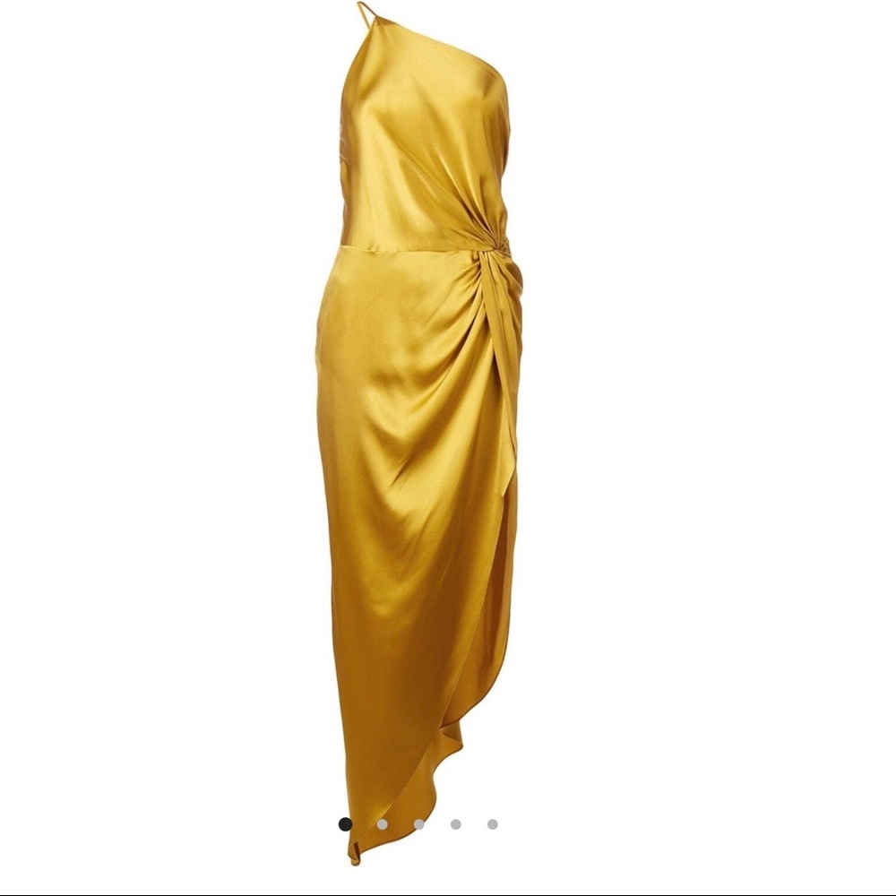 MICHELLE MASON twist knot gown
